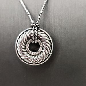 David Yurman Cable Circle Pendant